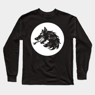 Medieval Wolf Long Sleeve T-Shirt
